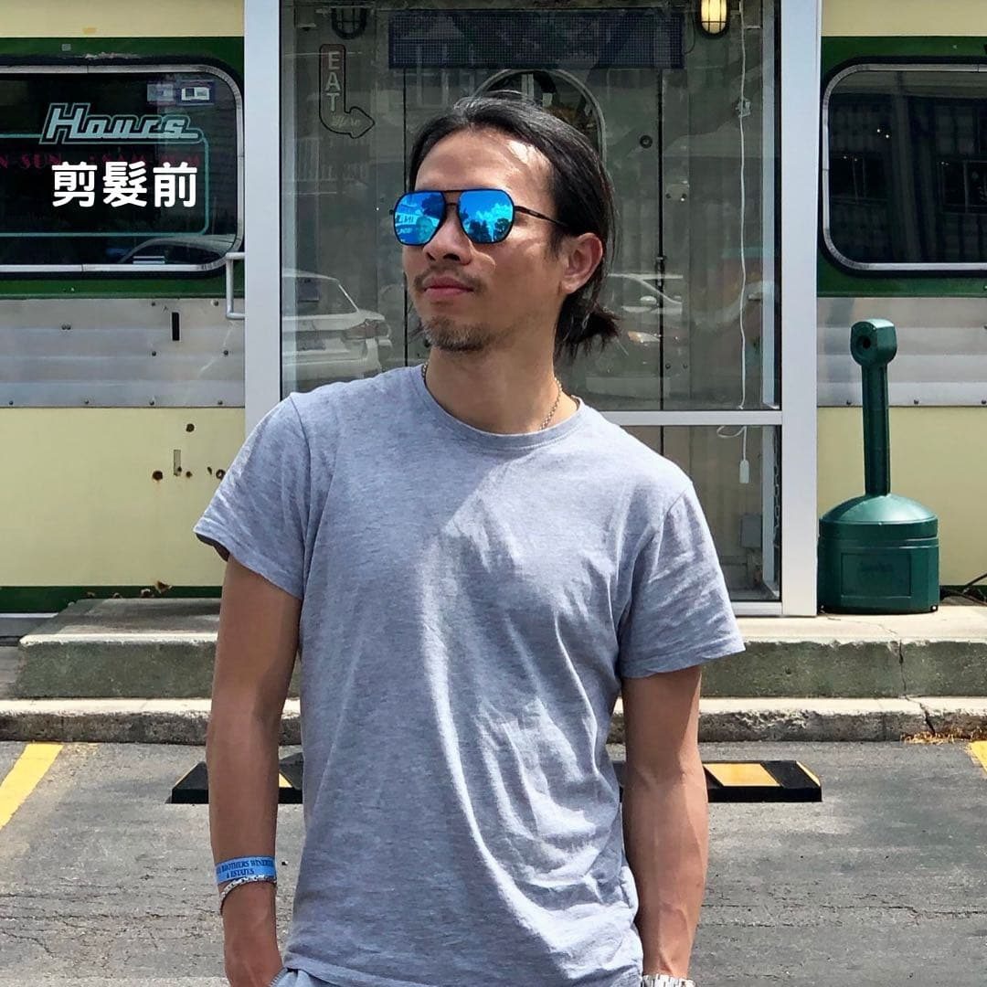 剪去在美國一年留的長髮｜向芝加哥告別－來美一年，都沒剪過頭髮，髮長來到了人生新高度。為了在雙年大會上不嚇到從台灣來的貴賓們，特地去唐人街理了頭髮。 「雷要一次剪辣麼多嗎？」操著廣…