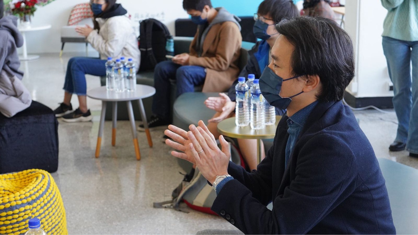 畢業十多年重回成大｜見證學長姐接力支持後輩－很開心代表北美學長姐出席實體活動，為學弟妹送上祝福