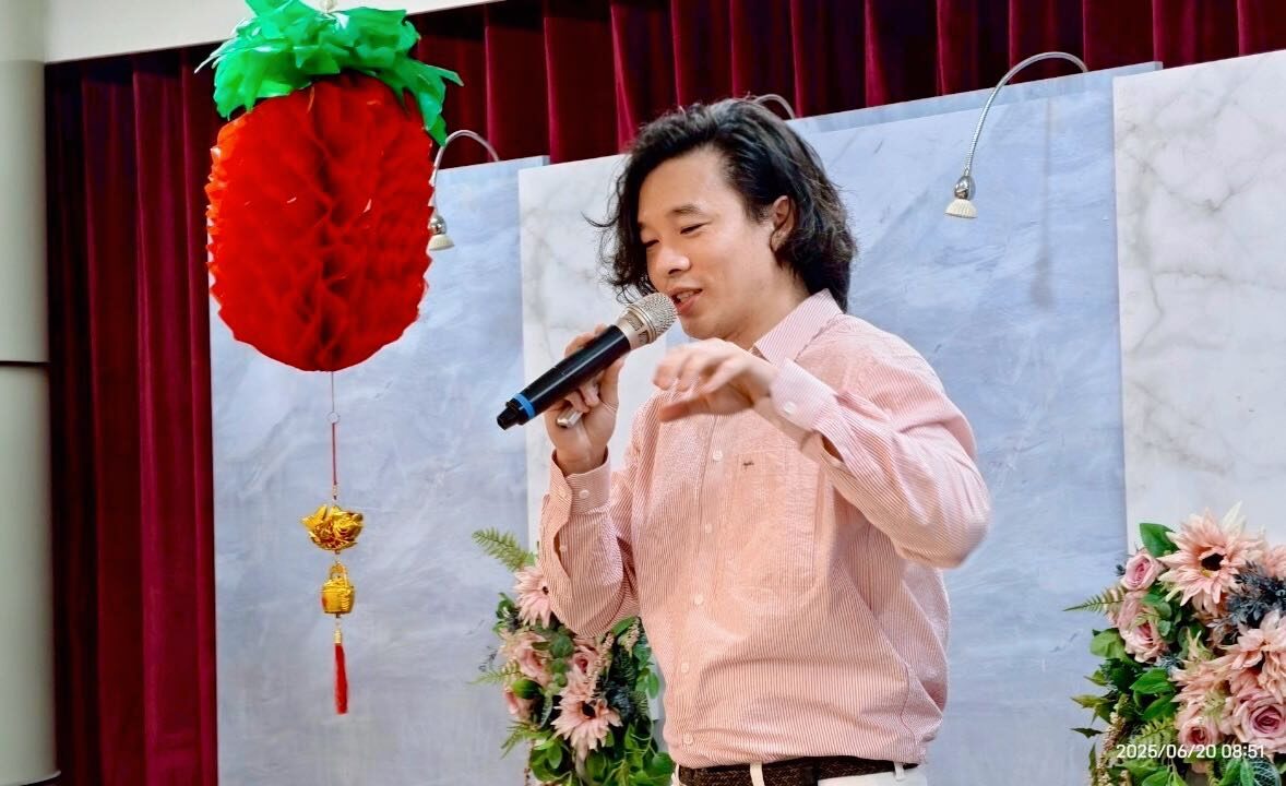 謝謝葉志明理事長的邀請