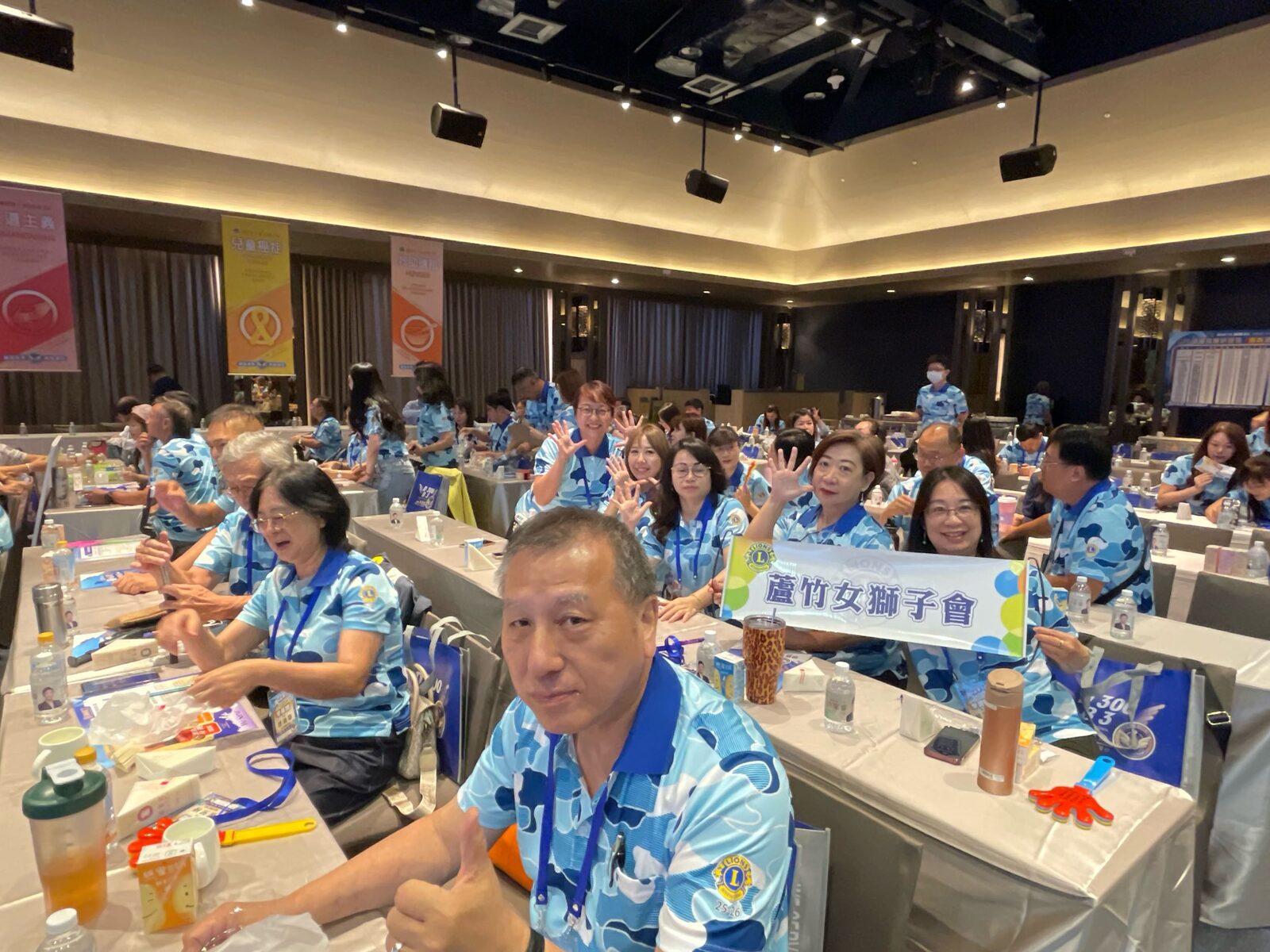 接待我的資深獅友林大姐