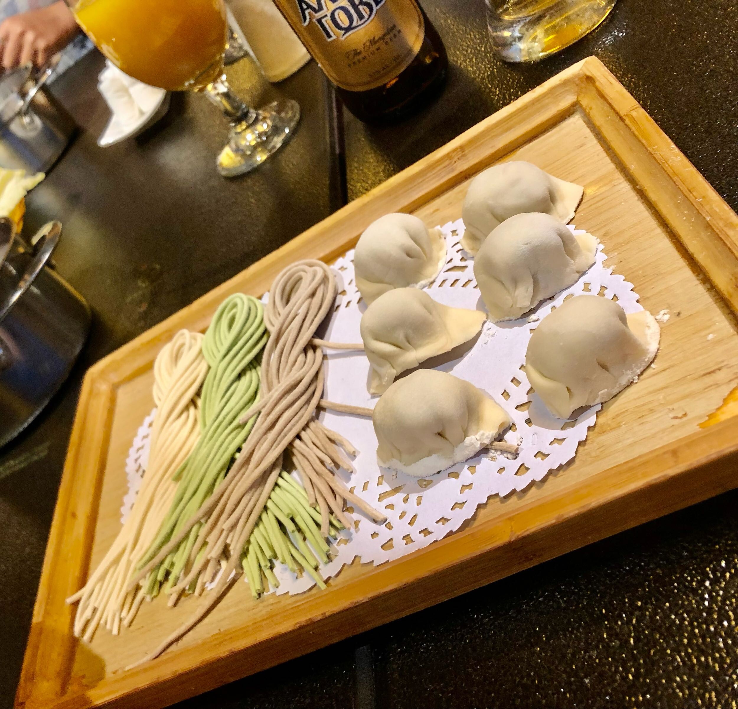 蒙古火鍋麵食與餃子