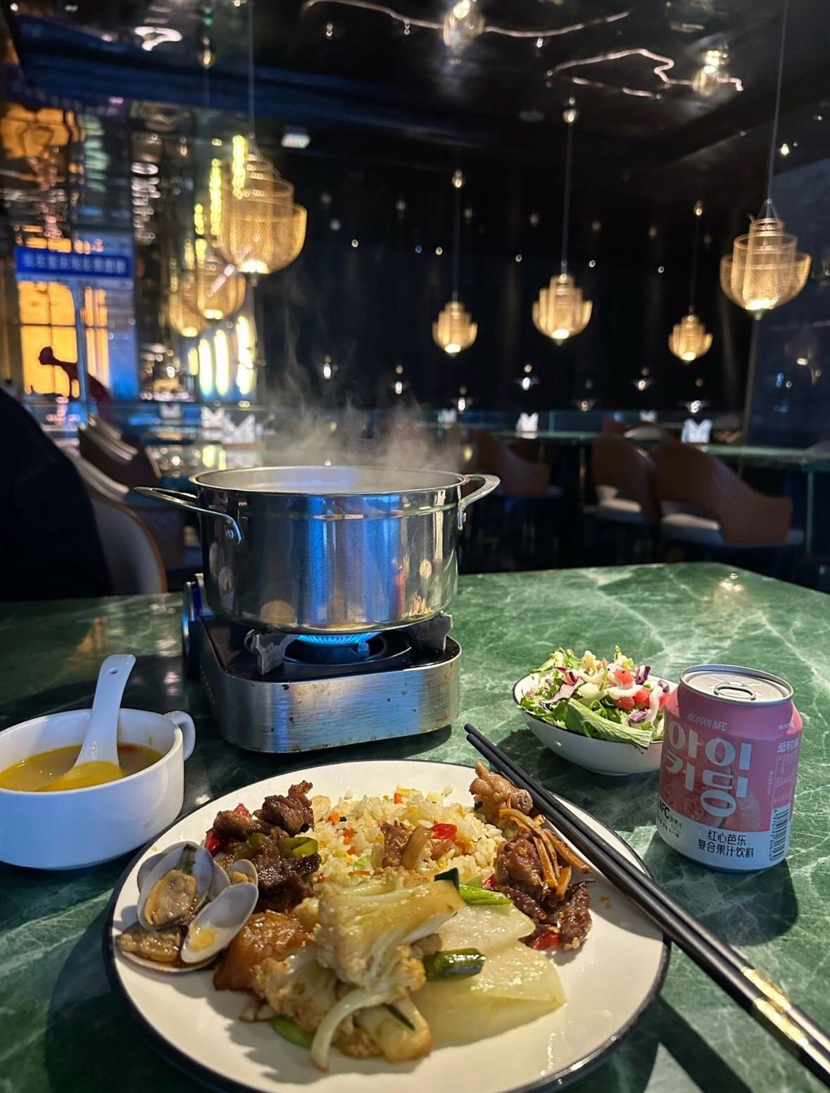重慶足療館Buffet餐點與飲料