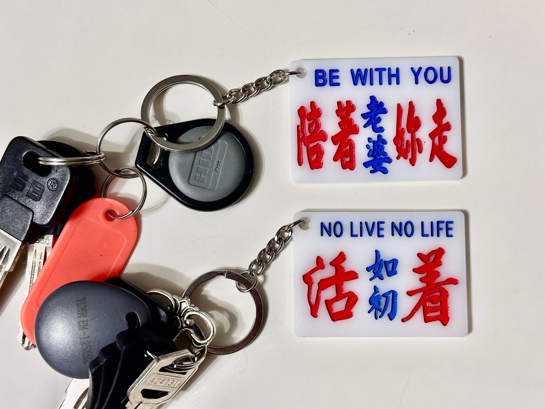 港風小巴手寫牌紀念品